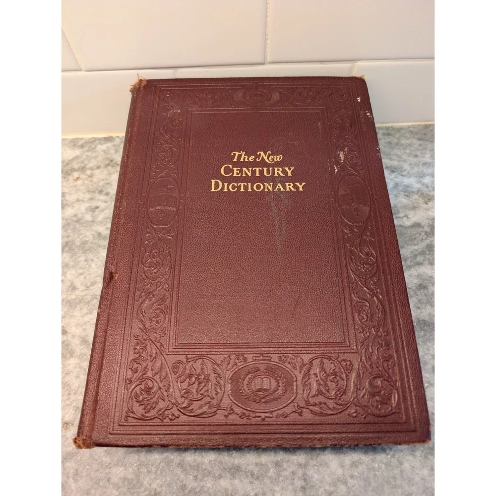 The New Century Dictionary Volume One 1953, Vintage Dictionary A-Pocket Veto